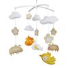 Flying Pig Bird Cock Swan Handmade Baby Boys Girls Musical Crib Mobile Nursery Mobile Hanging Toy