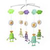 Colorful Monsters Robots Baby Crib Mobile Halloween Decor Musical Crib Mobile