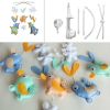 Handmade Wind Up Toys Baby Crib Mobile Nursery Room Decor Musical Mobile Crib Toy for Girls Boys