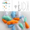 Orange Blue Raindrops Handmade Baby Crib Mobile Hanging Nursery Decor Bed Bell Musical Mobile
