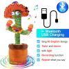 Bluetooth Dancing Cactus Repeat Talking Toy 60/120 Songs Electronic Plush Toys Singing Recording Doll Early Education for Kids