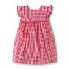 Girl Kids Doll Collar Sleeveless Dress In Summer Outfit Wearing