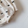 Baby Girl Bow & Polka Dot Graphic A-Line Long Sleeves Shirt Combo Triangle Shorts 1 Pieces Sets