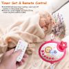 Baby Musical Crib Bed Bell Rotating Mobile Star Projection Nursery Light Baby Rattle Toy with Music Box Remote Control