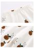 Baby 1pcs Allover Fruit Graphic Long Sleeve Bottoming Shirt & Trousers Sets