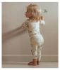 Baby Girl Floral Pattern Cotton Onesies With Pant 1 Pieces Sets