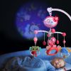 Baby Musical Crib Bed Bell Rotating Mobile Star Projection Nursery Light Baby Rattle Toy with Music Box Remote Control